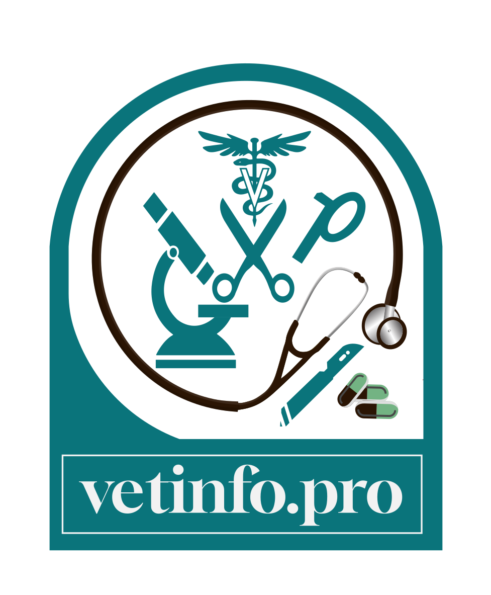 Logo veterinary clinic Royalty Free Vector Image